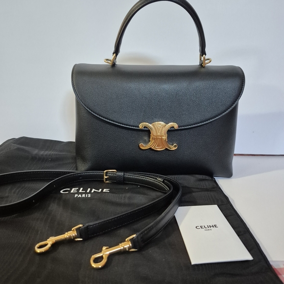 CELINE MEDIUM NINO BAG IN SUPPLE GRAINED CALFSKIN - Picture 1 of 16